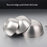 22cm+24cm+26cm 3Pcs Salad Bowl Stainless Steel 304 Mixing Bowl with Measurement Markings for Kitchen / Baking (No FDA) - 3