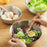 22cm+24cm+26cm 3Pcs Salad Bowl Stainless Steel 304 Mixing Bowl with Measurement Markings for Kitchen / Baking (No FDA) - 5