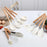 34Pcs / Set Heat Resistant Kitchen Utensils Silicone Spatula Ladle Cooking Tools Kit for Non-stick Pan (No FDA, BPA Free) - Beige - 3