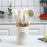 34Pcs / Set Heat Resistant Kitchen Utensils Silicone Spatula Ladle Cooking Tools Kit for Non-stick Pan (No FDA, BPA Free) - Beige - 4