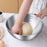 28cm Diameter Salad Bowl Stainless Steel 304 Mixing Bowl with Measurement Markings for Kitchen / Baking (No FDA) - 4