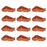 12Pcs Gardening Flower Pot Foot Pad PP Ventilation Plant Pot Heighten Base - Orange L - 1