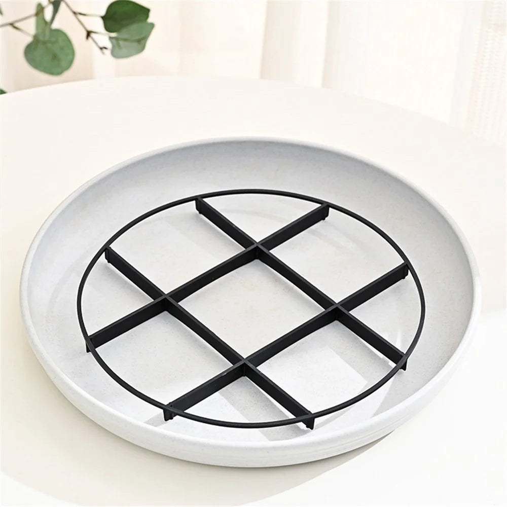 3Pcs Gardening Flower Pot Holder Bottom Pad Plant Pot Plastic Ventilation Heighten Base - 3