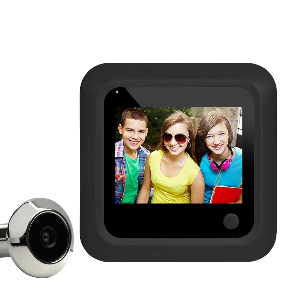 X5-B 2.4-inch Digital Door Viewer Home Smart Doorbell Security Door Peephole Cat Eye - 1