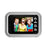 2.4-inch TFT Door Digital Peephole Doorbell Monitor Night Vision - Silver - 2
