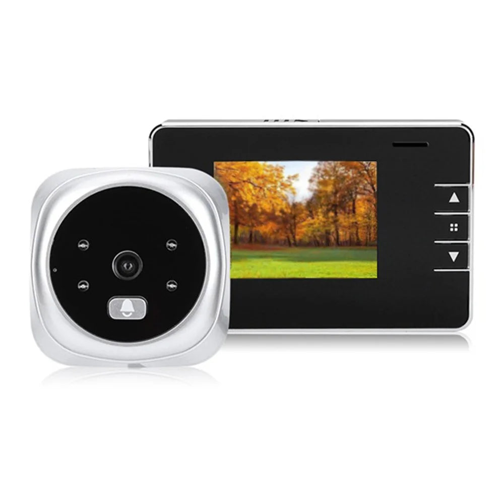 2.8-inch LCD Display Video Doorbell Peephole Security Camera for Smart Home Alarm System - 1