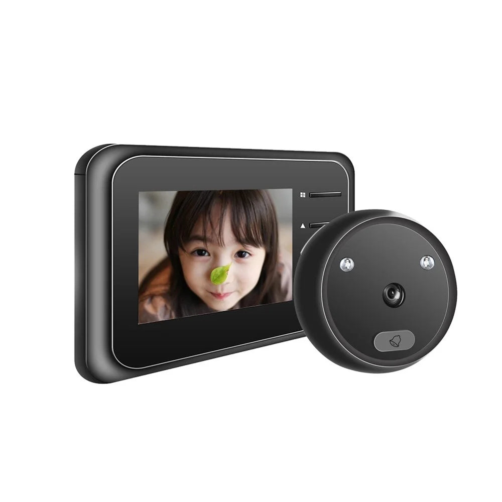 R11 2.4inch TFT LCD Smart Door Peephole Viewer 120° Wide Angle Night Vision Doorbell Security Camera Monitor - 1