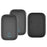TS-K111 Wireless Doorbell Kit Plug and Play Door Bell 38 Melodies Alarm 4 Adjustable Volume Levels for Home Villa Apartment Elder-care, 2 Buttons and 1 Door Bell - Black/US Plug - 1