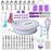 B006 137Pcs/Set Cake Turntable Icing Tips Piping Bags Frosting Tool Dessert Decorating Kitchen Baking Tools Kit (BPA Free, no FDA Certificate) - 1