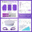 B006 137Pcs/Set Cake Turntable Icing Tips Piping Bags Frosting Tool Dessert Decorating Kitchen Baking Tools Kit (BPA Free, no FDA Certificate) - 2