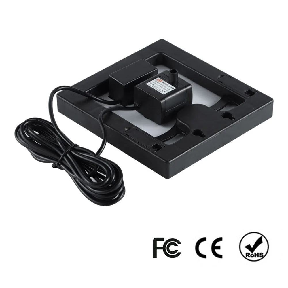 MEIERDE SF024 Solar Panel Powered Water Fountain Pool Bird Bath Pond Floating Water Sprinkler Garden Landscape Decoration - 2