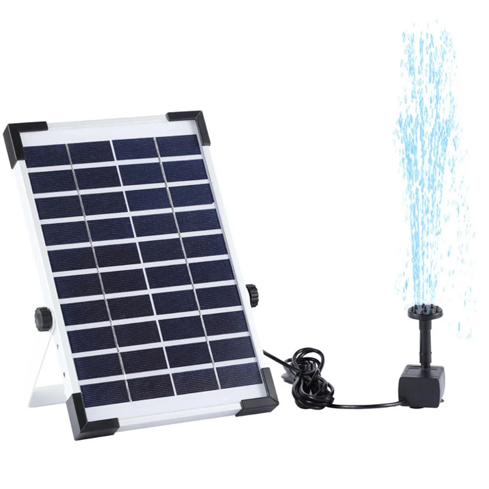 MEIERDE SF030 5W Stand Solar Fountain Outdoor Pool Water Feature Mini Fountain Solar Panel Bath Equipment for Garden Decoration - 1