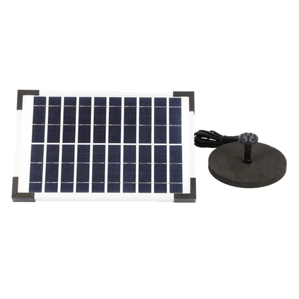 MEIERDE SF030 5W Stand Solar Fountain Outdoor Pool Water Feature Mini Fountain Solar Panel Bath Equipment for Garden Decoration - 2