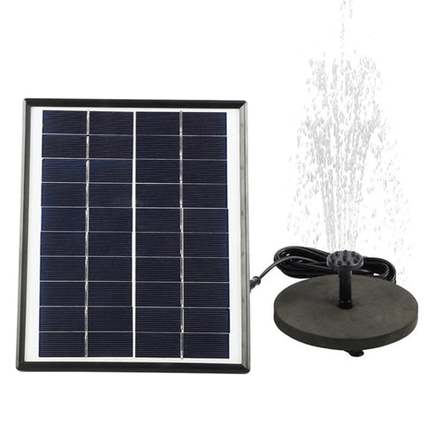 MEIERDE SF005 5W Plastic Frame Solar Fountain Outdoor Garden Fountain Floating Solar Fountain Water Pump for Bird Plants - 1