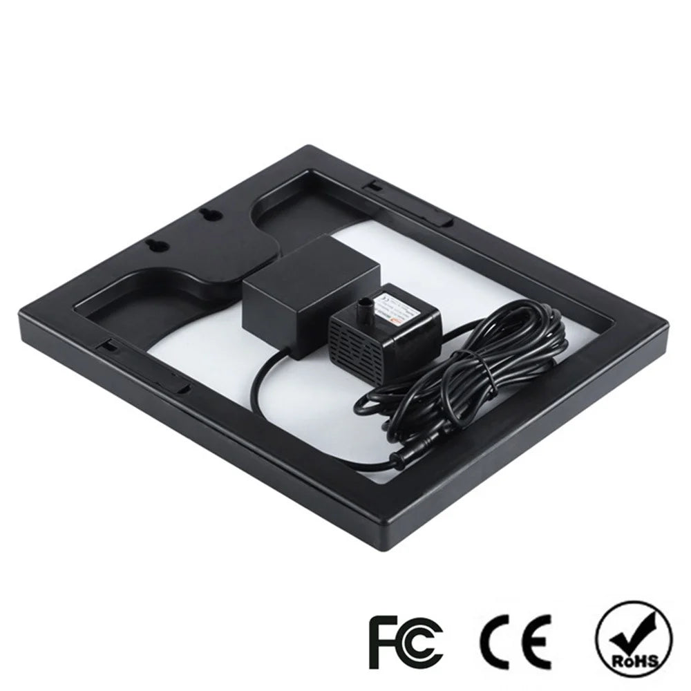 MEIERDE SF005 5W Plastic Frame Solar Fountain Outdoor Garden Fountain Floating Solar Fountain Water Pump for Bird Plants - 2