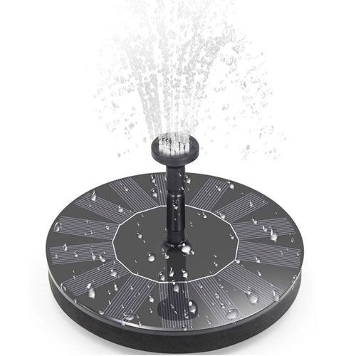 MEIERDE SF001 Solar Powered Circular Fountain Outdoor Pool Floating Fountain Courtyard Brushless Submersible Pump for Garden Decoration - 1