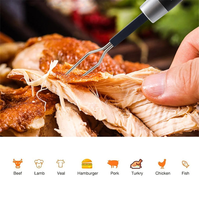 TS-BN60 Digital BBQ Meat Thermometer Fork Electronic Barbecue Temperature Tester Tool - 2