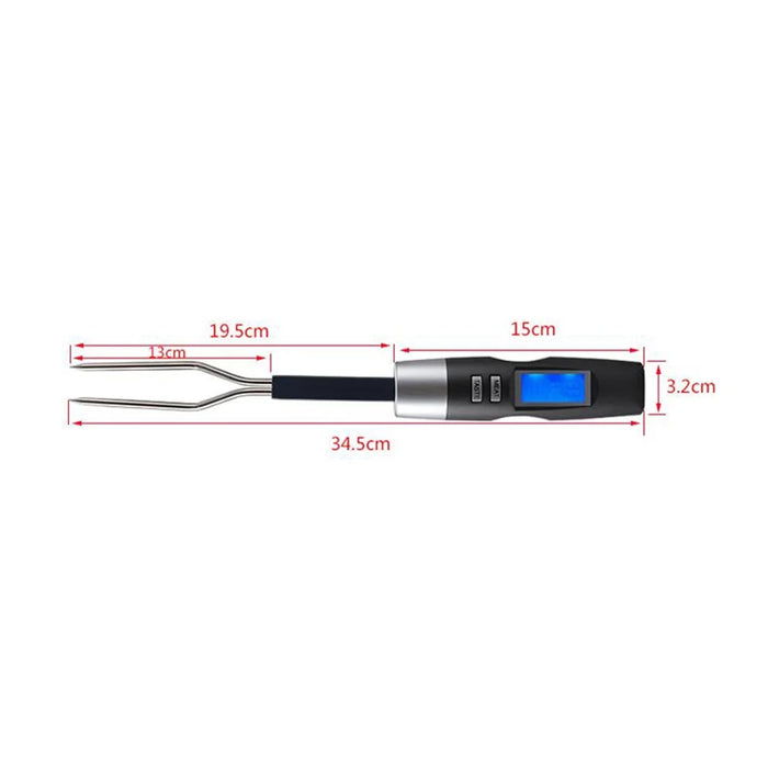 TS-BN60 Digital BBQ Meat Thermometer Fork Electronic Barbecue Temperature Tester Tool - 7