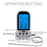 TS-HY62 Large LCD Screen Kitchen Outdoor BBQ Thermometer Food Meat Temperature Measurement Tool (BPA Free, FDA Certificated) - 6