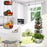 001-ZJD-SA1 3-Layer Iron Hanging Basket Potted Plant Fruit Storage Basket (BPA-free, No FDA Certificate) - 4