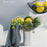 002D062 Simple Style Metal Fruit Basket Iron Wire Round Fruit Bowl for Kitchen Countertop - Black - 3