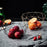 002D056 Geometric Triangle Fruit Basket Iron Wired Storage Basket Home Decor - Black - 5