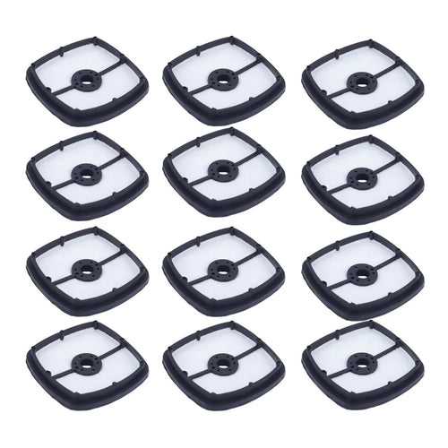12Pcs Air Filter for Echo GT225 / SRM210 / ES210 Trimmer Blower High Efficiency Replacement Filter - 1