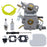 C1M-W26C 10Pcs Carburetor Kit Set for Poulan Pro PP4218A / PP4218AVX / PP4218AV 40cc 42cc Electric Saw - 1
