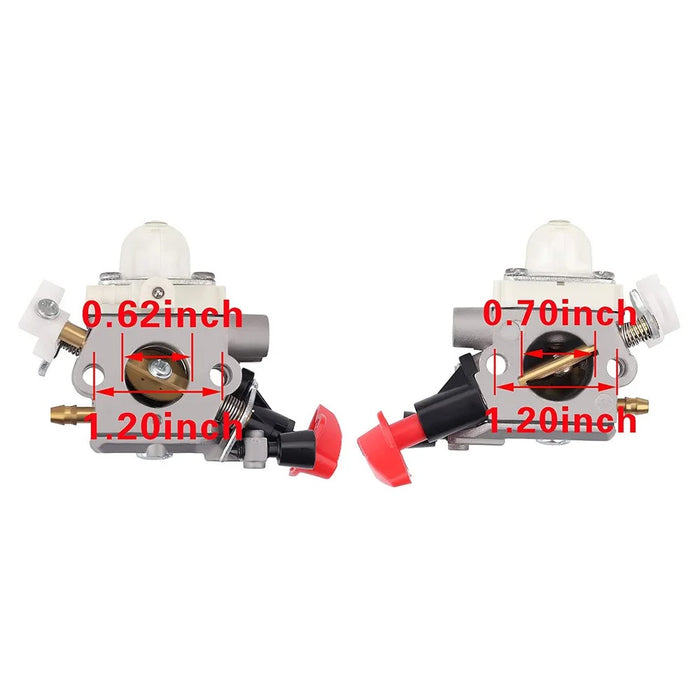 For STIHL Trimmer Carburetor C1M-S267A, Aluminum Trimmer Replacement Accessory - 7