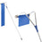 Aluminum Pole Roof Snow Removal Rake Retractable Oxford Cloth Snow Scraper - Blue - 5