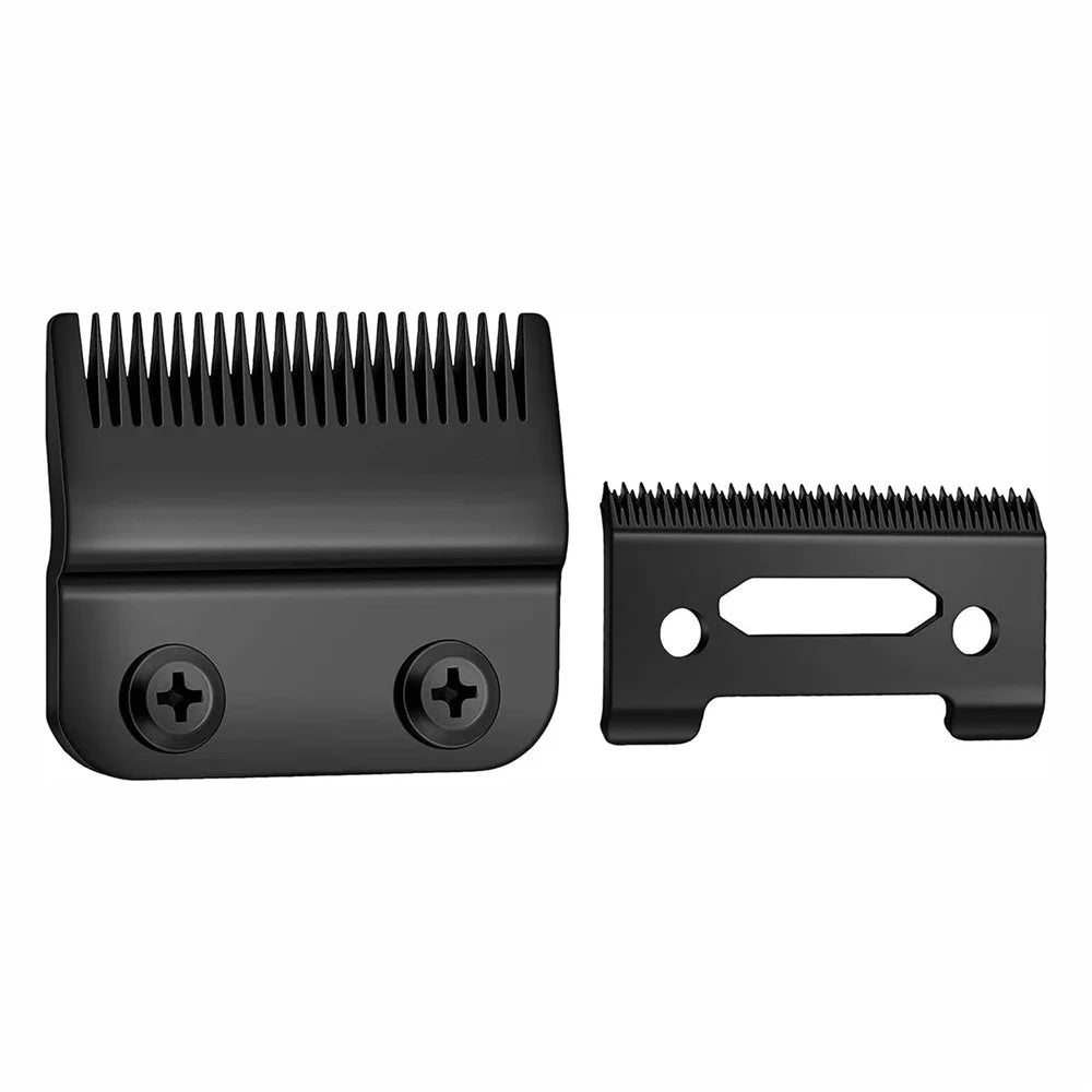 Stainless Steel Clipper Blade for Wahl 8148 / 1919 / 8591 / 8509 Hair Trimmer Replacement Accessories - Black - 1