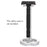 Universal Men Razor Holder Support Anti Rust Metal Shaver Stand Bathroom Accessories - 2