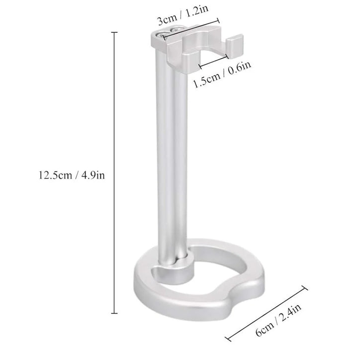 Universal Men Razor Holder Support Anti Rust Metal Shaver Stand Bathroom Accessories - 6