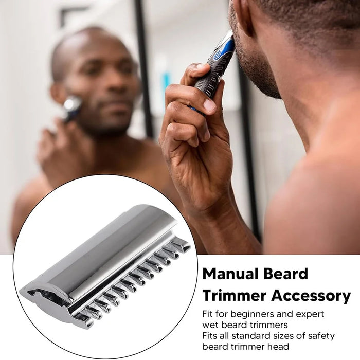 Stainless Steel Single Edge Replacement Shaver Head for Safety Razor Smooth Trimming - 2