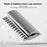 Stainless Steel Single Edge Replacement Shaver Head for Safety Razor Smooth Trimming - 6