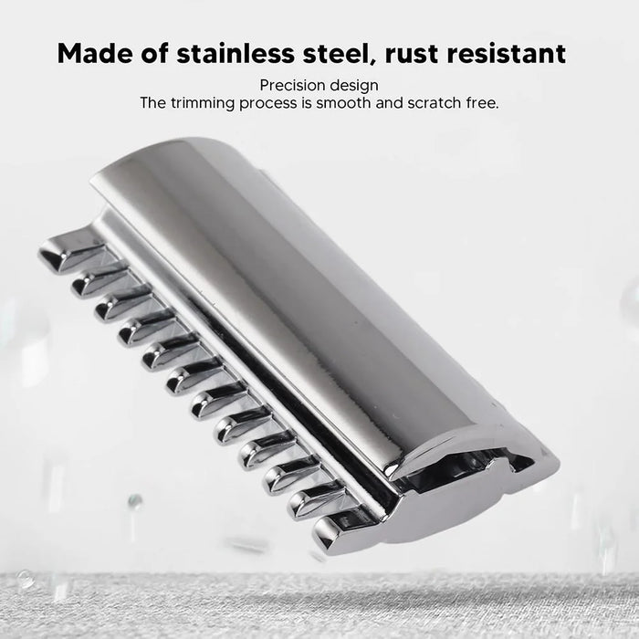Stainless Steel Single Edge Replacement Shaver Head for Safety Razor Smooth Trimming - 6