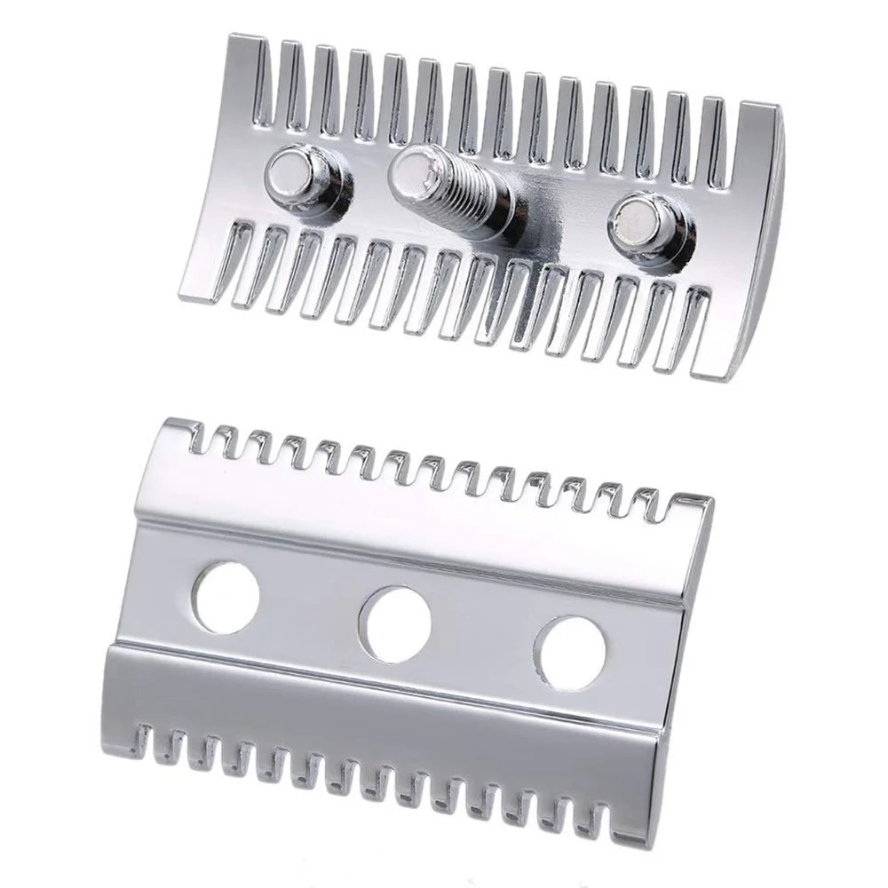 Double-Sided Razor Replacement Head Zinc Alloy Rust Resistant Shaver Head - 1