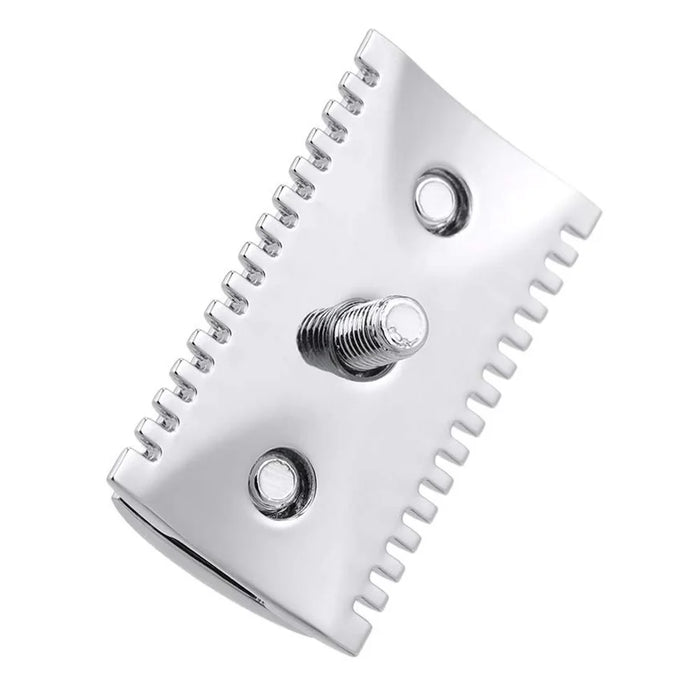 Double-Sided Razor Replacement Head Zinc Alloy Rust Resistant Shaver Head - 4