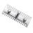 Double-Sided Razor Replacement Head Zinc Alloy Rust Resistant Shaver Head - 5