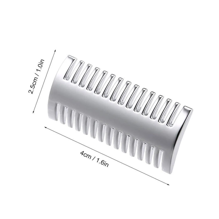 Double-Sided Razor Replacement Head Zinc Alloy Rust Resistant Shaver Head - 7