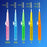 60Pcs Retractable Interdental Brushes Soft Bristle Teeth Cleaner Gum Care Fresh Breath Interdental Brushes - 5 Colors Mixed - 5