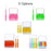 60Pcs Retractable Interdental Brushes Soft Bristle Teeth Cleaner Gum Care Fresh Breath Interdental Brushes - 5 Colors Mixed - 6