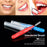 50Pcs Retractable Interdental Brushes Teeth Gap Cleaning Soft Bristles Interdental Brushes - Red+Blue - 2