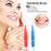 50Pcs Retractable Interdental Brushes Teeth Gap Cleaning Soft Bristles Interdental Brushes - Red+Blue - 3