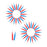 50Pcs Retractable Interdental Brushes Teeth Gap Cleaning Soft Bristles Interdental Brushes - Red+Blue - 6
