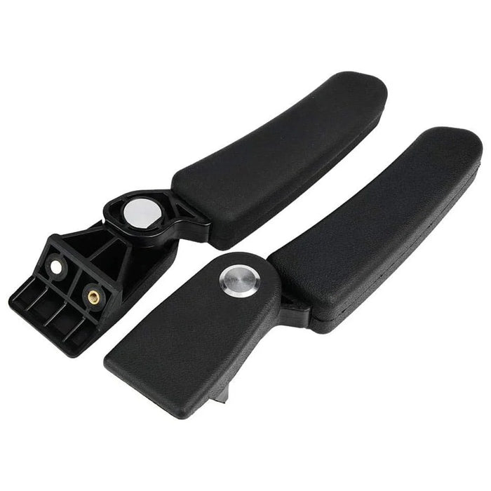 1 Pair Motorcycle Passenger Armrest Rear Box Foldable Grab Handles - 5