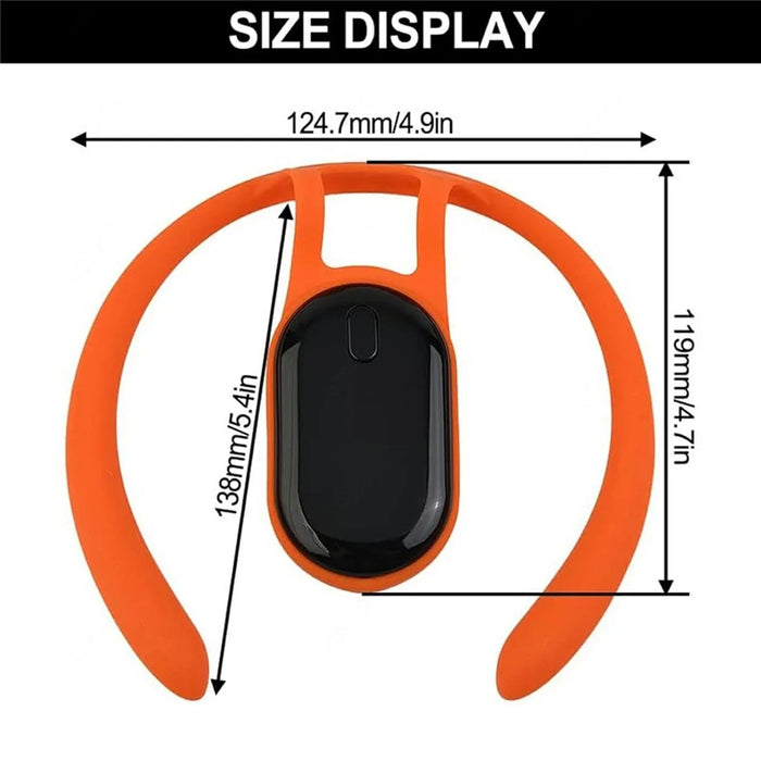 Smart Posture Corrector Invisible Back Brace Ergonomic Design with Vibration Reminder / LCD Display - 5