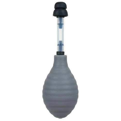 Ear Pressure Relief Device Threaded Design Air Pump with Replacement Earplugs for Flying / Diving / Altitude Changes - Grey - 1