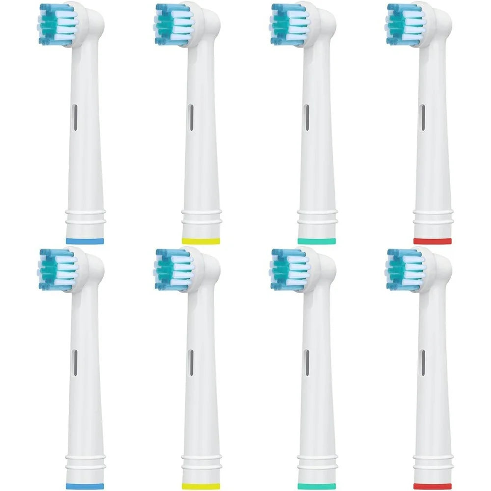 8Pcs Replacement Brush Heads for Electric Toothbrush Deep Clean Soft Bristles Heads for Home Use - 1
