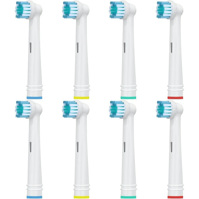 8Pcs Replacement Brush Heads for Electric Toothbrush Deep Clean Soft Bristles Heads for Home Use - 1